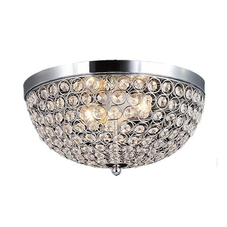 Star Brite Elipse Crystal Flush Mount ST34999